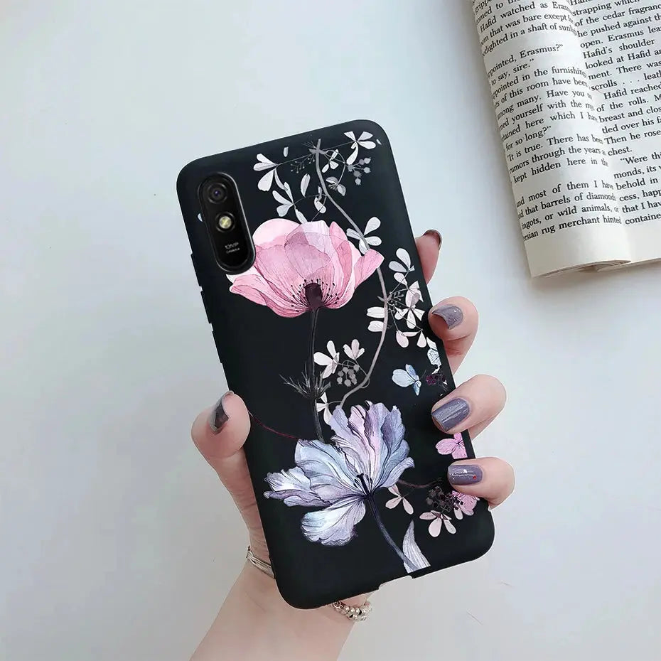 Funda Xiaomi Redmi 9A fabricada en silicona y con diseños modernos - La zona Apple