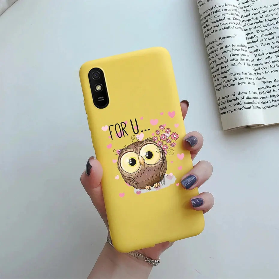 Funda Xiaomi Redmi 9A fabricada en silicona y con diseños modernos - La zona Apple