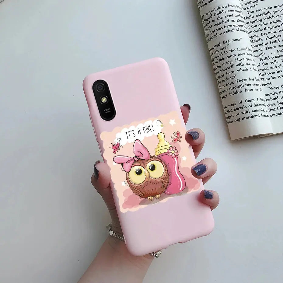 Funda Xiaomi Redmi 9A fabricada en silicona y con diseños modernos - La zona Apple