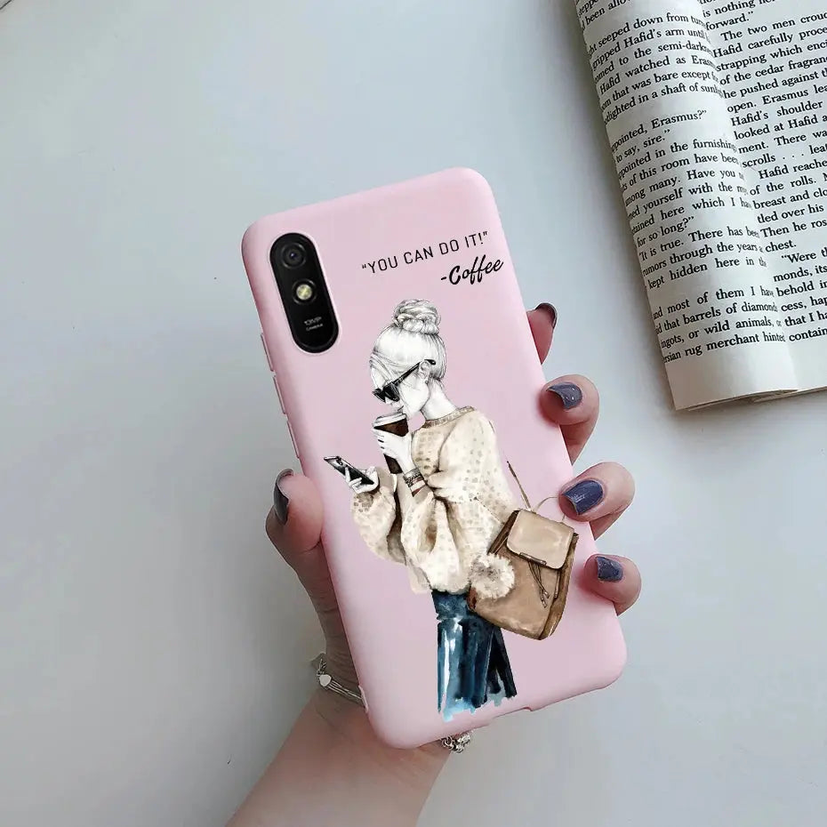Funda Xiaomi Redmi 9A fabricada en silicona y con diseños modernos - La zona Apple