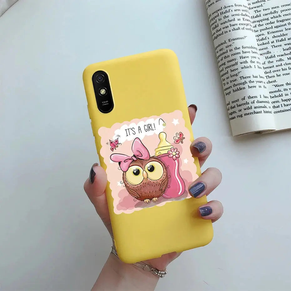 Funda Xiaomi Redmi 9A fabricada en silicona y con diseños modernos - La zona Apple