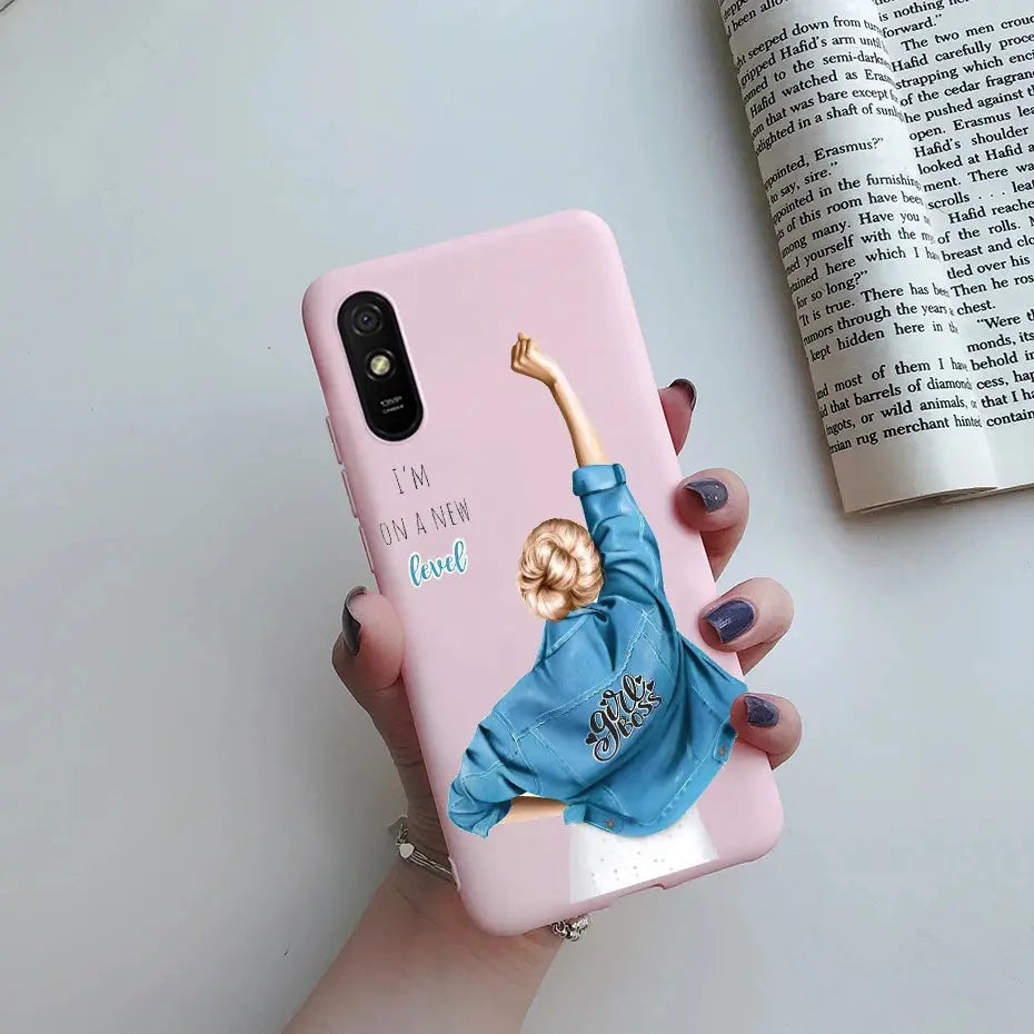 Funda Xiaomi Redmi 9A fabricada en silicona y con diseños modernos - La zona Apple