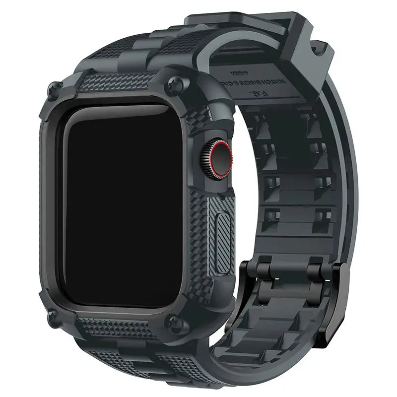 correa con funda protectora de pantalla para Apple Watch + funda 40/41/44/45/49mm con funda protectora de pantalla - La zona Apple