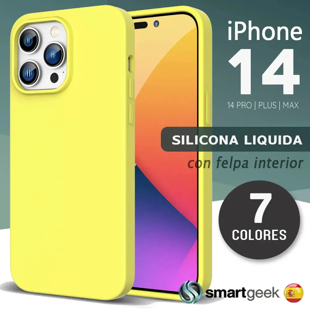 Funda SILICONA LIQUIDA iPHONE 14 La zona Apple