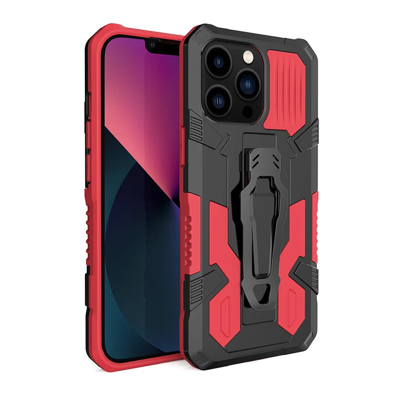 Funda con Clip trasero para iPhone,e 15, 14, 13, 12, 11 Pro Max, XR, XS Max - La zona Apple