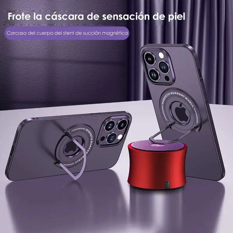 Funda Magsfe para iPhone,  con soporte de anillo 15, 14, 13, 12 La zona Apple