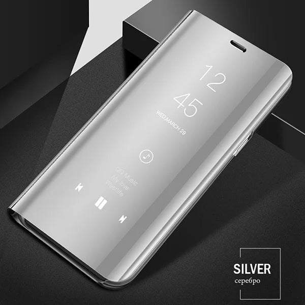 Funda con Tapa de Espejo para Samsung Galaxy - Estilo Moderno - La zona Apple