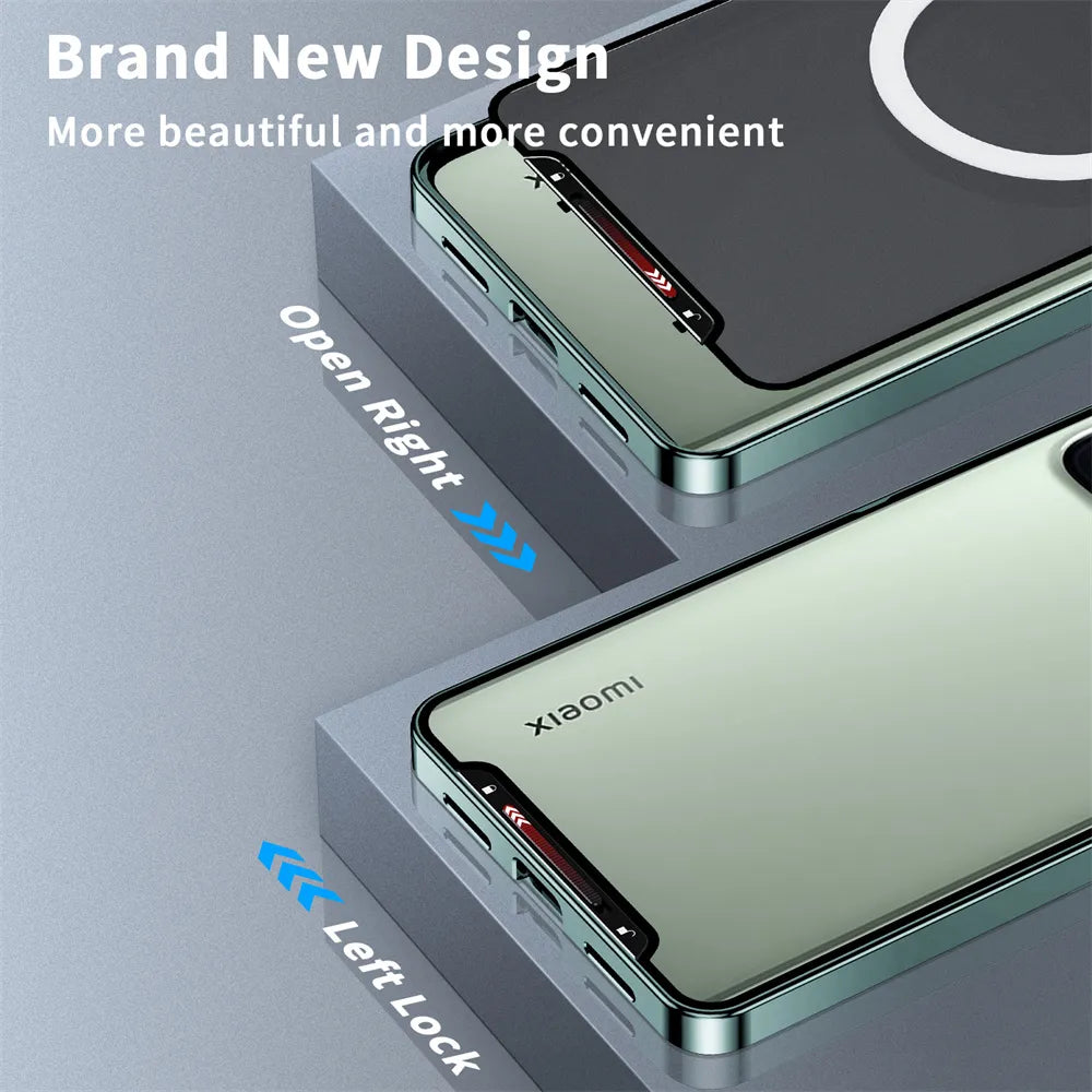 Funda de Metal a Prueba de Golpes para Xiaomi Mi 13 Pro: Protección Premium y Estilo Elegante - La zona Apple