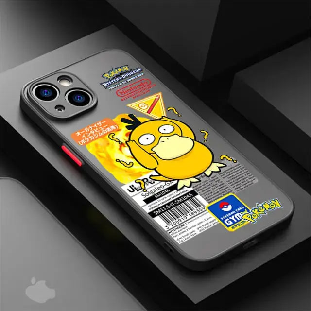 Funda de Pokémon Gengar de lujo para iPhone 15 SE XS X 14 Plus 11 12 Mini 13 Pro Max 8 XR 7 6S Plus 13 Mini XS Max Coque Soft Cover - La zona Apple
