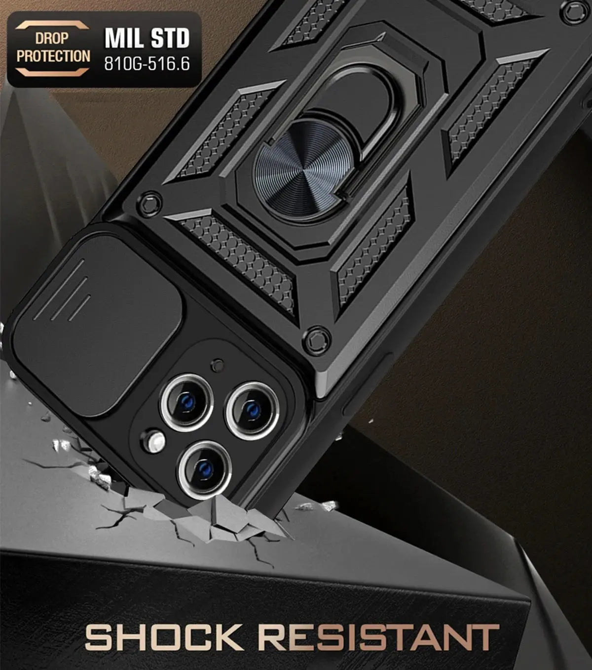 Funda de armadura a prueba de golpes para iPhone, funda de teléfono a prueba de golpes para iphone 15, 14, 13, 12, 11 Pro Max, Mini soporte para coche, Xs, XR, XsMax, 7, 8 Plus, SE2020 - La zona Apple