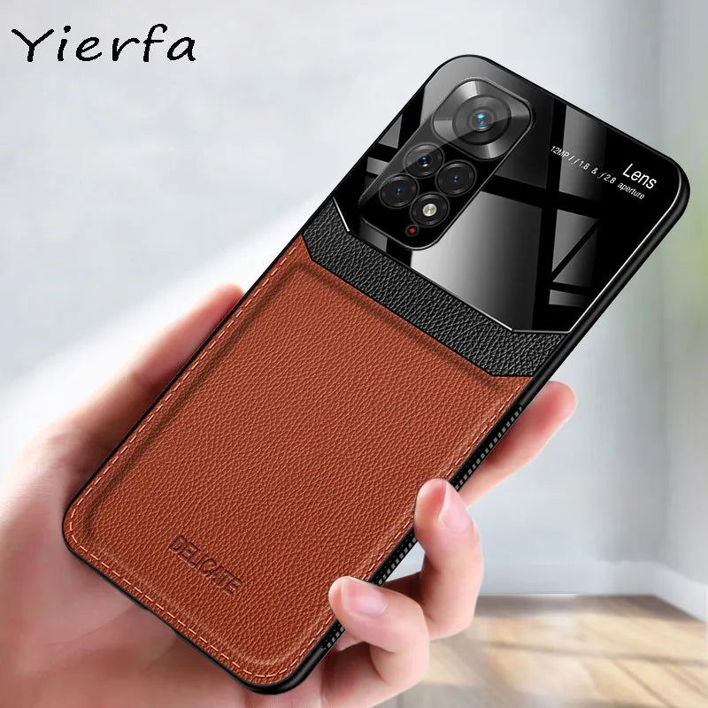 Funda de Cuero PU para Xiaomi Redmi Note 11 Pro: Estilo y Protección en un Solo Producto - La zona Apple