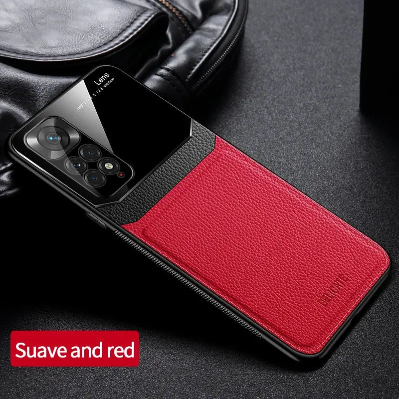 Funda de Cuero PU para Xiaomi Redmi Note 11 Pro: Estilo y Protección en un Solo Producto - La zona Apple