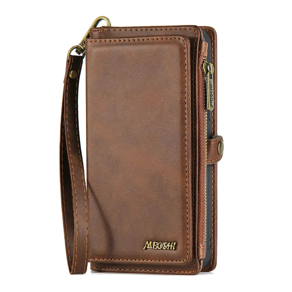 Funda de cuero PU para teléfono móvil, cartera portátil para iPhone 6, 6S, 7, 8 Plus, X, XS, XR, XSMax, SE2020, 11, 12, 13, 14, 15, Mini Pro Max - La zona Apple