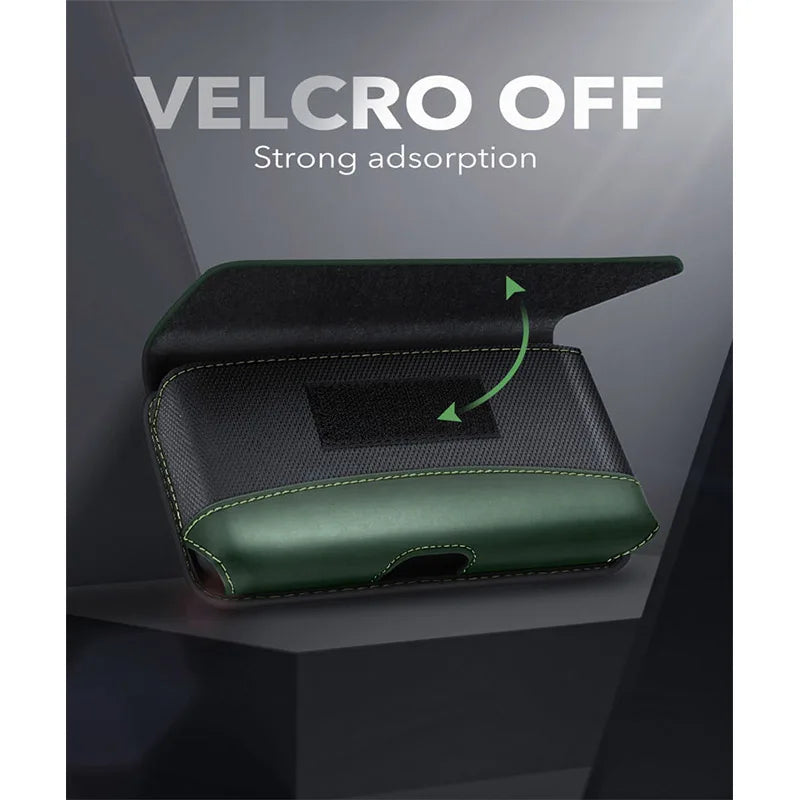 Funda de Cuero PU Resistente al Desgaste para Samsung Galaxy Z Fold 5 / Z Fold 4 / Z Fold 3, y iPhone 14 Pro Max - La zona Apple