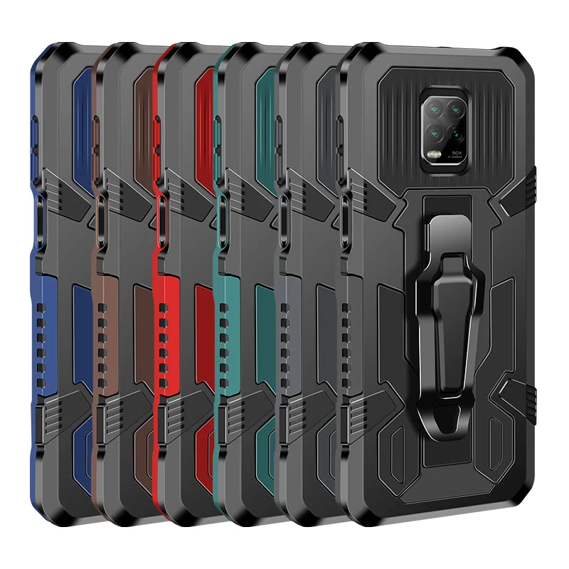Funda Premium a Prueba de Golpes para Xiaomi Redmi Note y Serie Redmi - Protección Robusta con Clip para Cinturón - La zona Apple