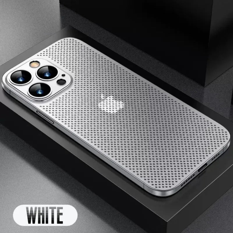 Funda de refrigeración para IPhone 14, 13, 12, 11 Pro Max, XR, XS Max, X, 8, 7 Plus, 12, 13 Mini - La zona Apple