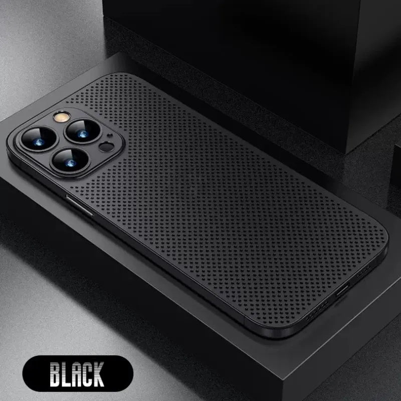 Funda de refrigeración para IPhone 14, 13, 12, 11 Pro Max, XR, XS Max, X, 8, 7 Plus, 12, 13 Mini - La zona Apple