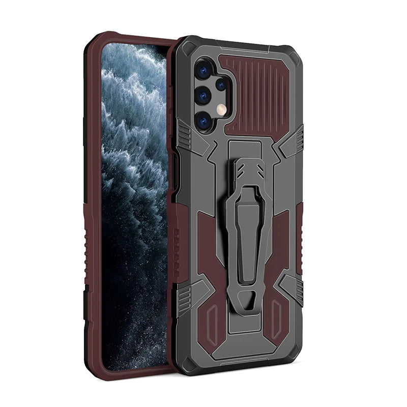 Funda ARMOR con Clip trasero Mecha  para Samsung - La zona Apple
