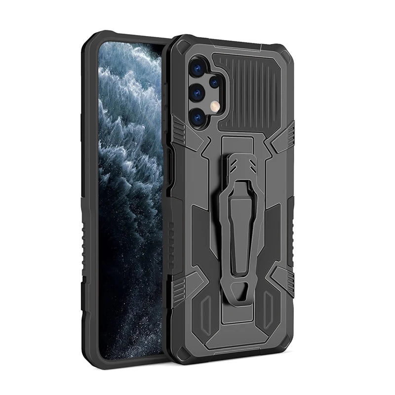 Funda ARMOR con Clip trasero Mecha  para Samsung - La zona Apple