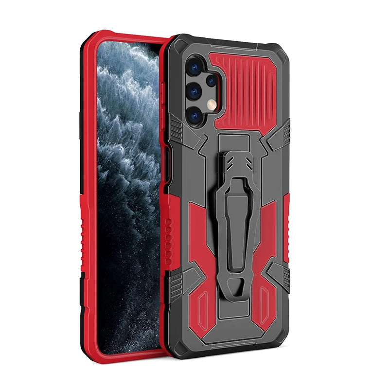 Funda ARMOR con Clip trasero Mecha  para Samsung - La zona Apple