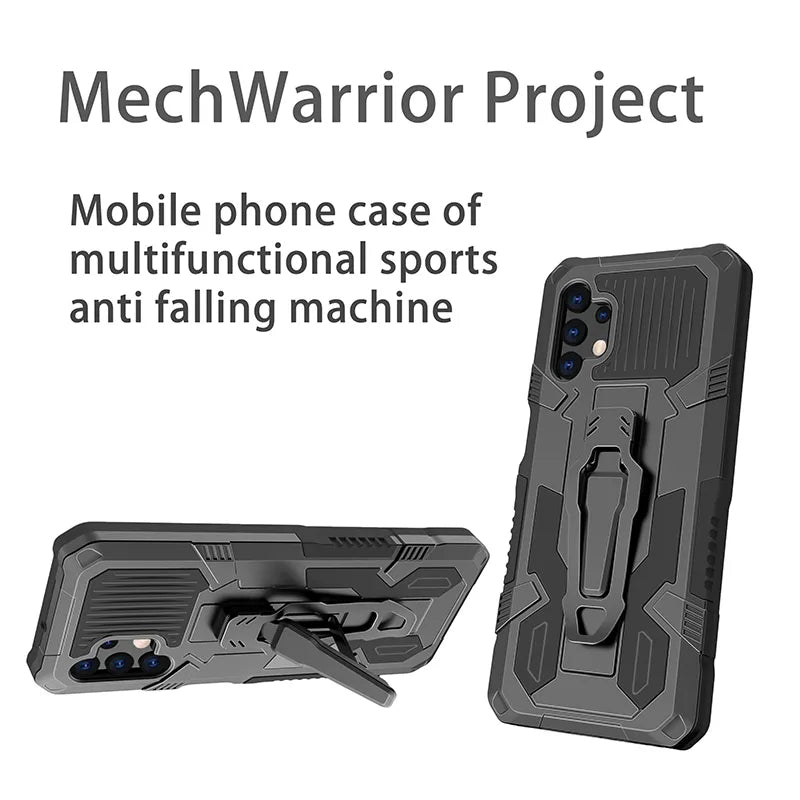 Funda ARMOR con Clip trasero Mecha  para Samsung - La zona Apple