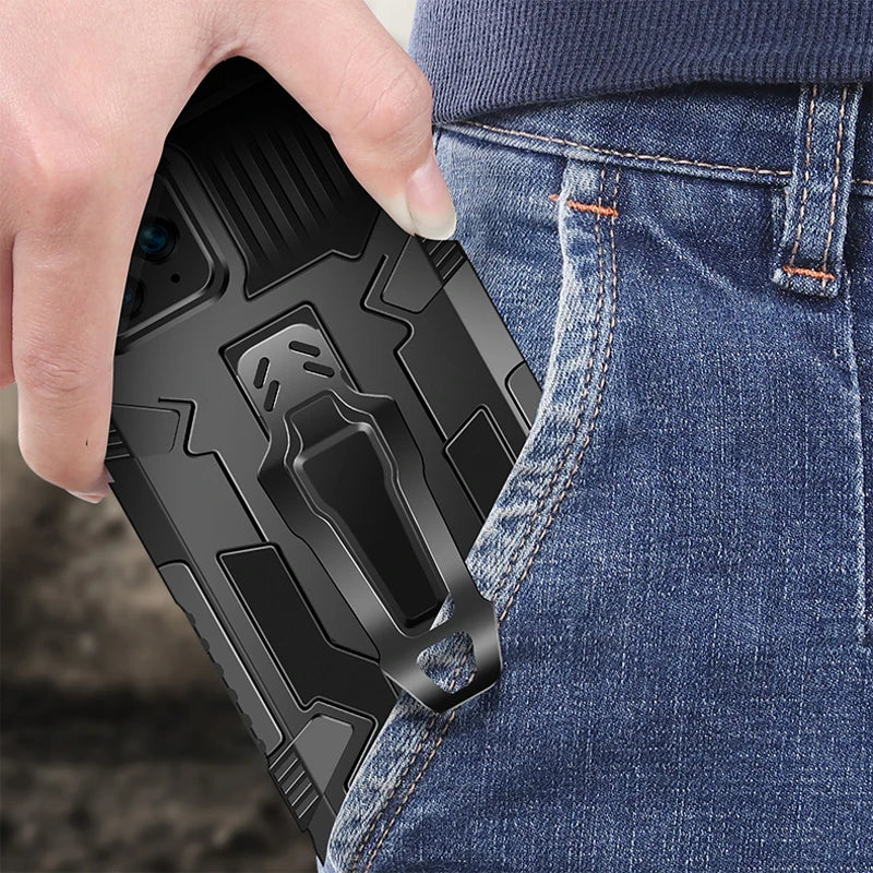 Funda ARMOR con Clip trasero Mecha  para Samsung - La zona Apple