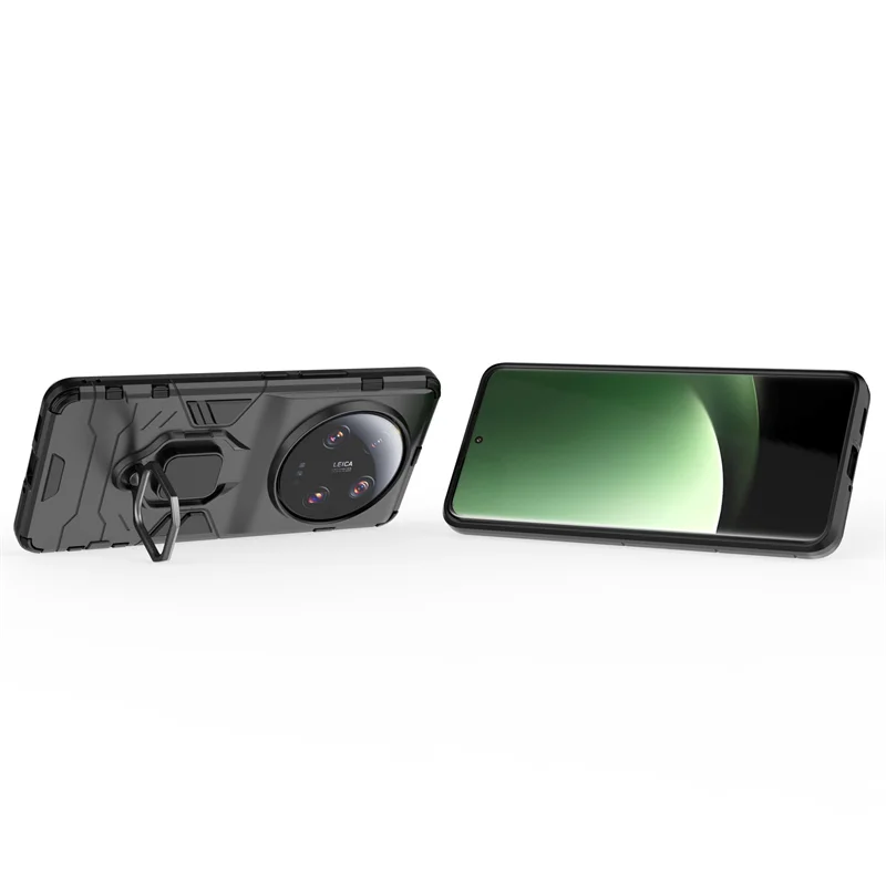 Funda de teléfono con anillo de soporte magnético, carcasa trasera a prueba de golpes para Xiaomi Mi 13 Ultra - La zona Apple