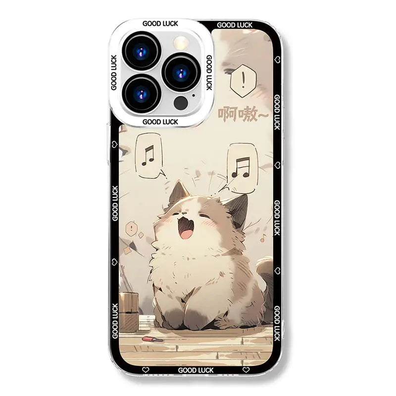 Funda de Teléfono con diseño de Gato para iPhone - La zona Apple