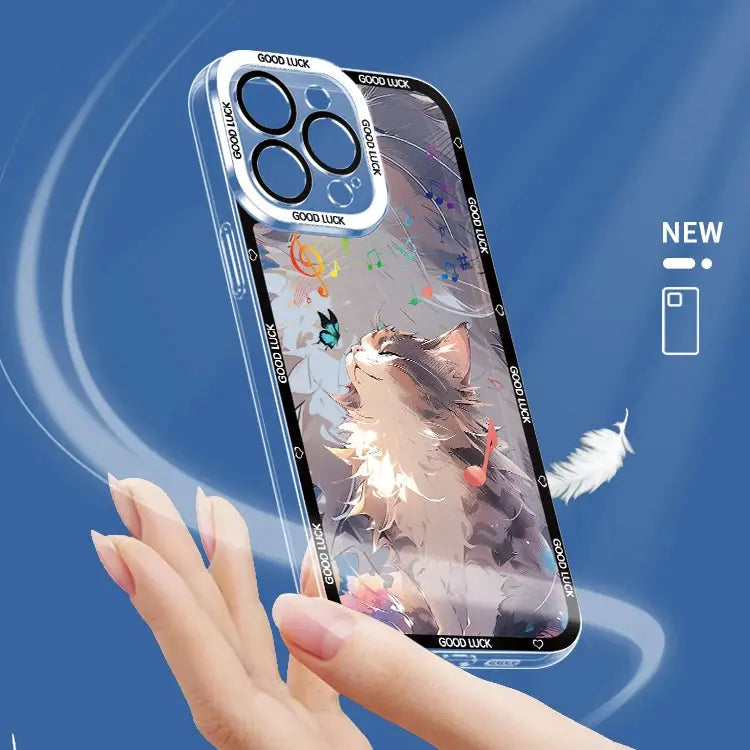 Funda de Teléfono con diseño de Gato para iPhone - La zona Apple