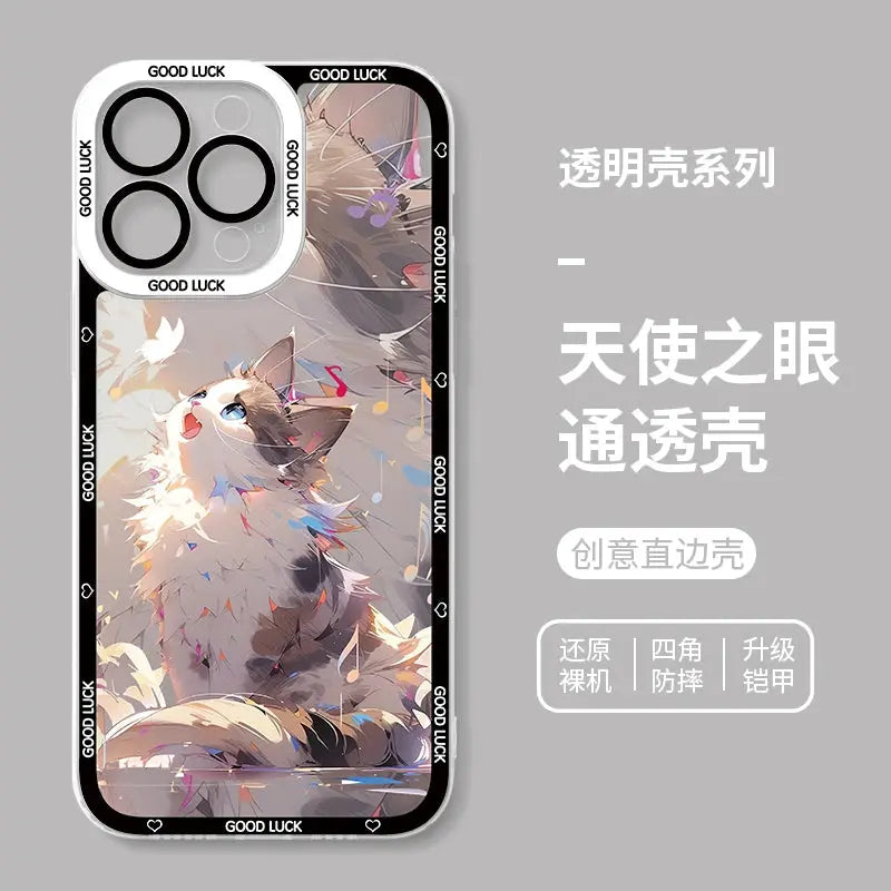 Funda de Teléfono con diseño de Gato para iPhone - La zona Apple