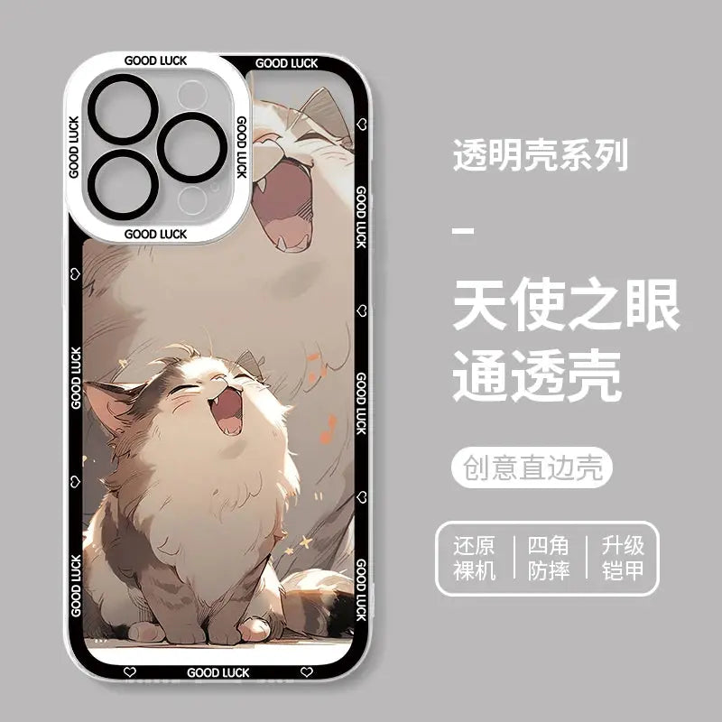Funda de Teléfono con diseño de Gato para iPhone - La zona Apple