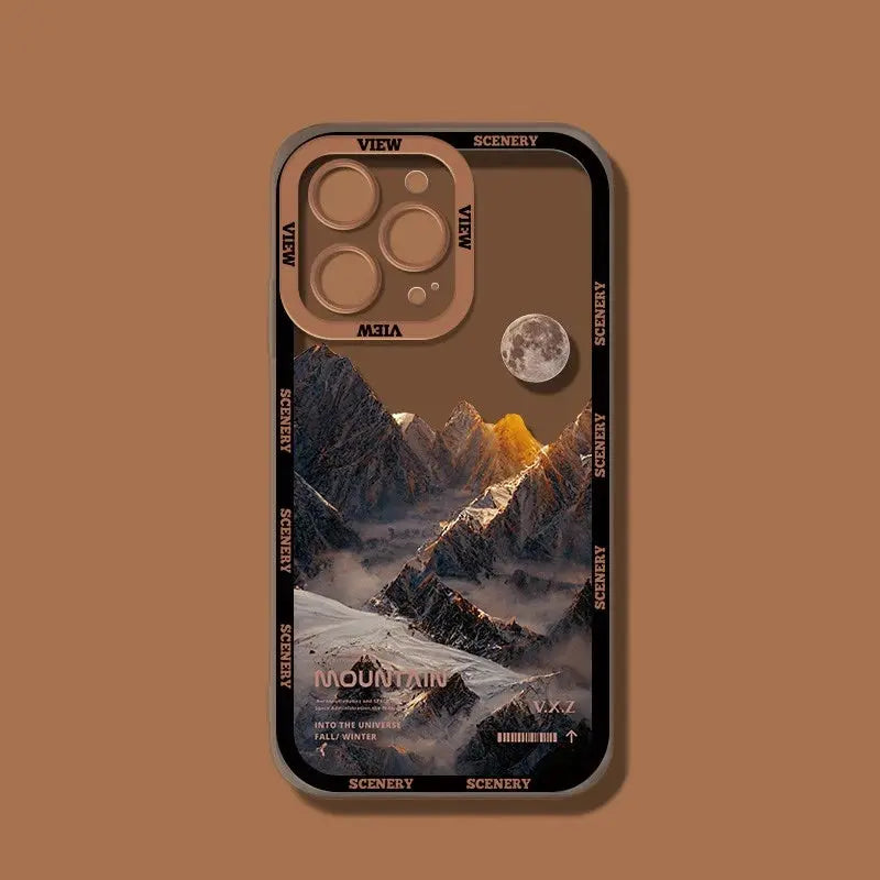 Funda de Teléfono Mountain para iPhone - La zona Apple