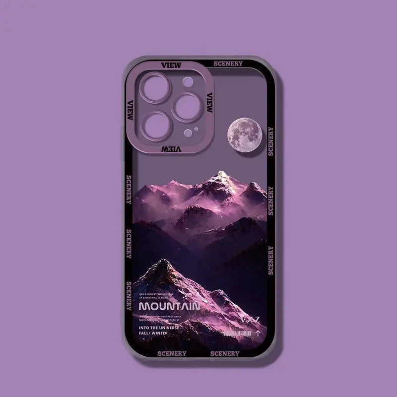 Funda de Teléfono Mountain para iPhone - La zona Apple