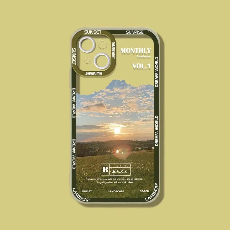 Funda de Teléfono Mountain para iPhone - La zona Apple