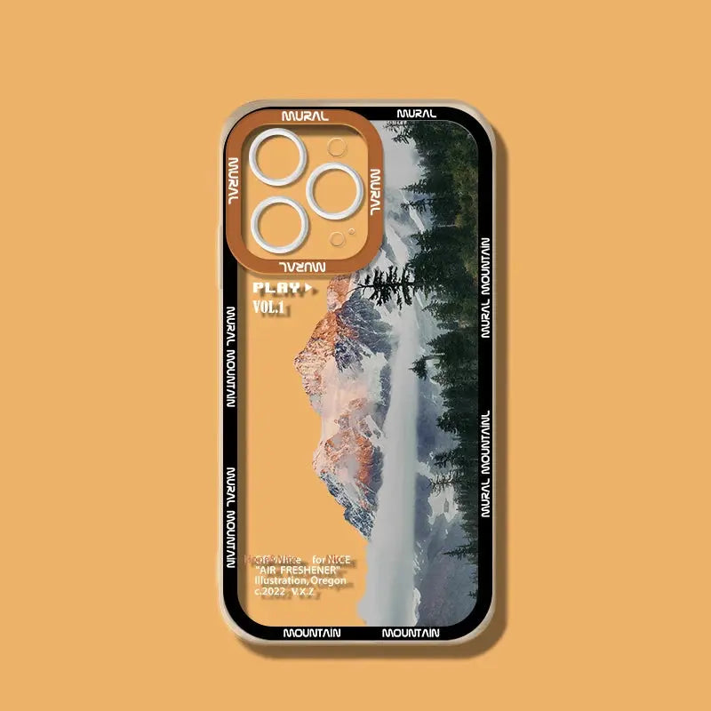 Funda de Teléfono Mountain para iPhone - La zona Apple