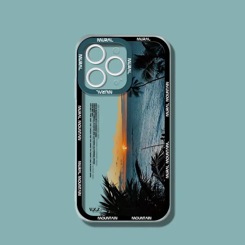 Funda de Teléfono Mountain para iPhone - La zona Apple