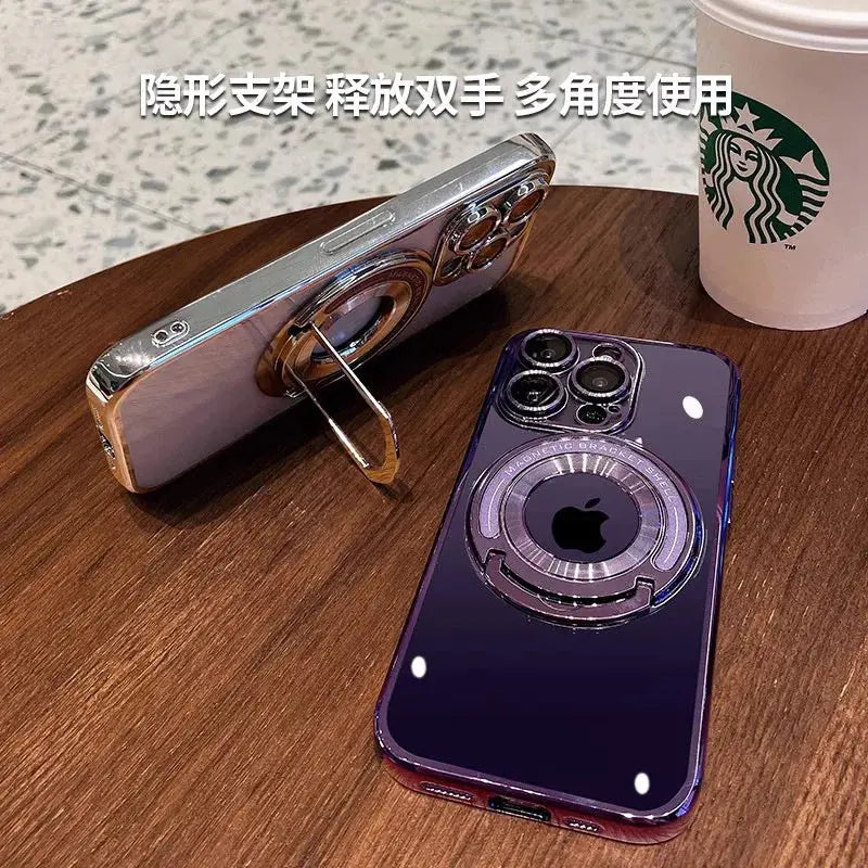 Funda de Teléfono con Película de Lente Incorporada para iPhone 15, 14, 13 Pro Max - Protección y Estilo - La zona Apple