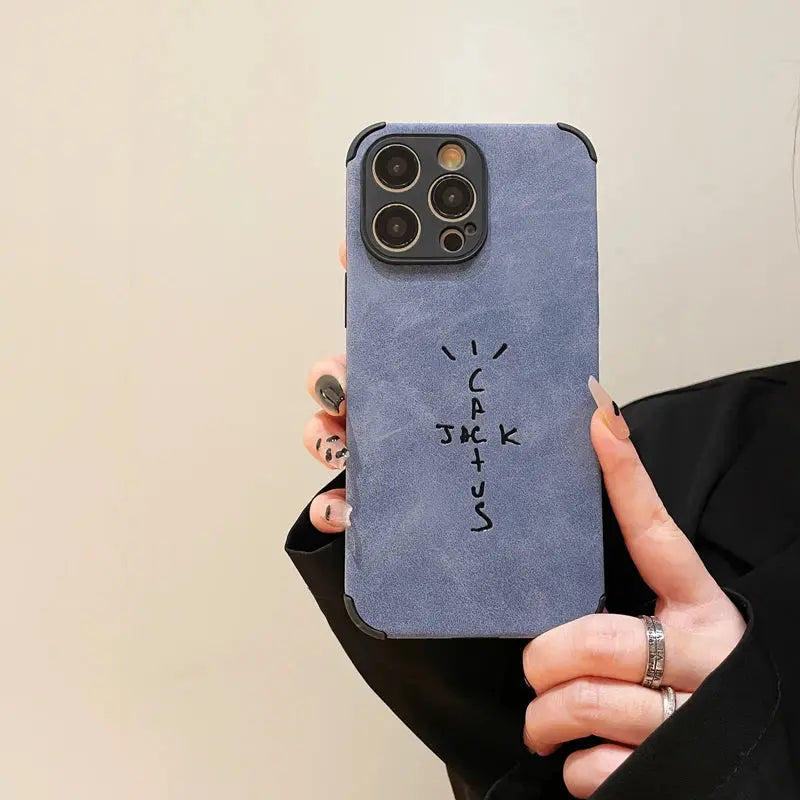 Funda de teléfono de cuero suave para iphone, carcasa trasera de lujo para iphone 15 14 13 12 7 Plus X XS XR MAX 11 Pro SE High street - La zona Apple