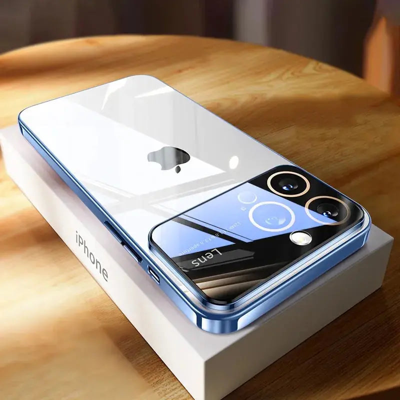 Funda de teléfono de silicona transparente premium con protector de cámara para iPhone 15 14 13 12 11 Pro Max XR X, alidrosip