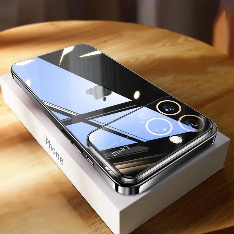 Funda de teléfono de silicona transparente premium con protector de cámara para iPhone 15 14 13 12 11 Pro Max XR X, alidrosip