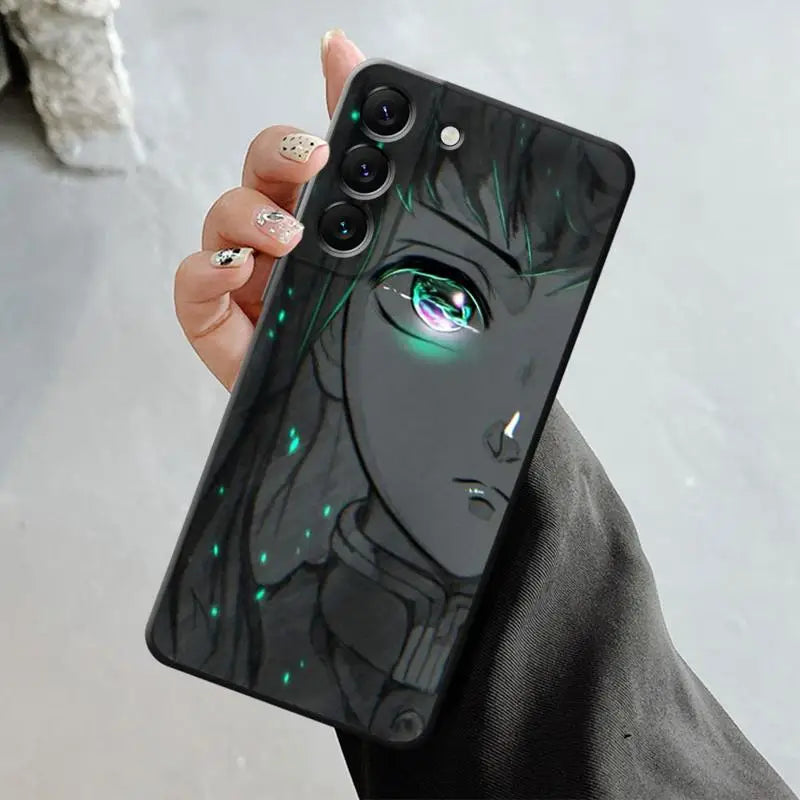 Funda Demon Slayer para Samsung Galaxy S23, S22, S21, S20 FE Ultra, S10, S9, S8 Plus, Note 20, Ultra 10Plus - La zona Apple