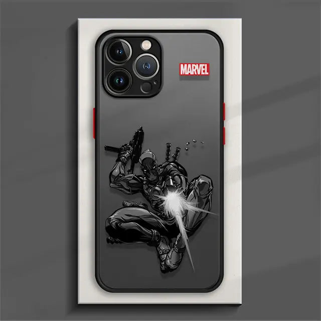 FundaMate Deadpool Marvel para Samsung Note 20 Ultra, 10 Plus, S23, S22, S21, S20 FE, S10E, S10 - La zona Apple