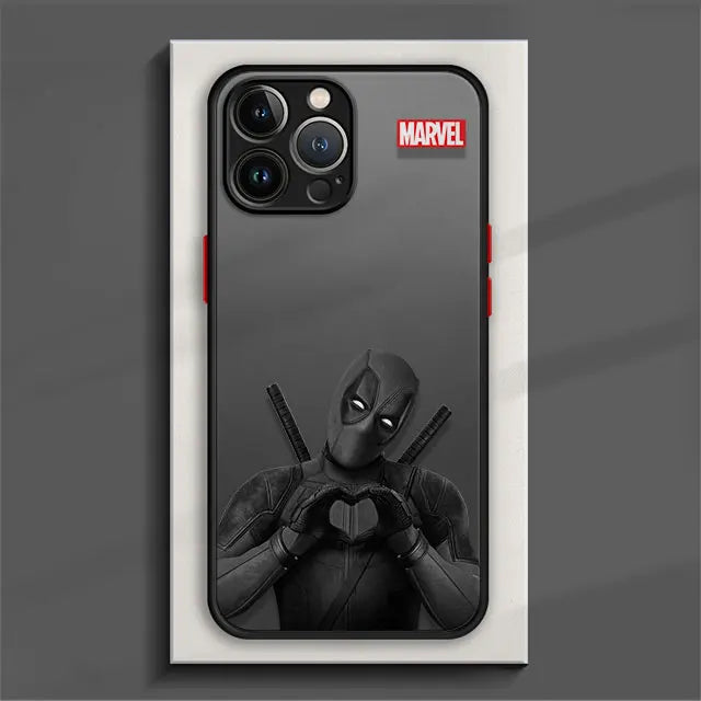 FundaMate Deadpool Marvel para Samsung Note 20 Ultra, 10 Plus, S23, S22, S21, S20 FE, S10E, S10 - La zona Apple