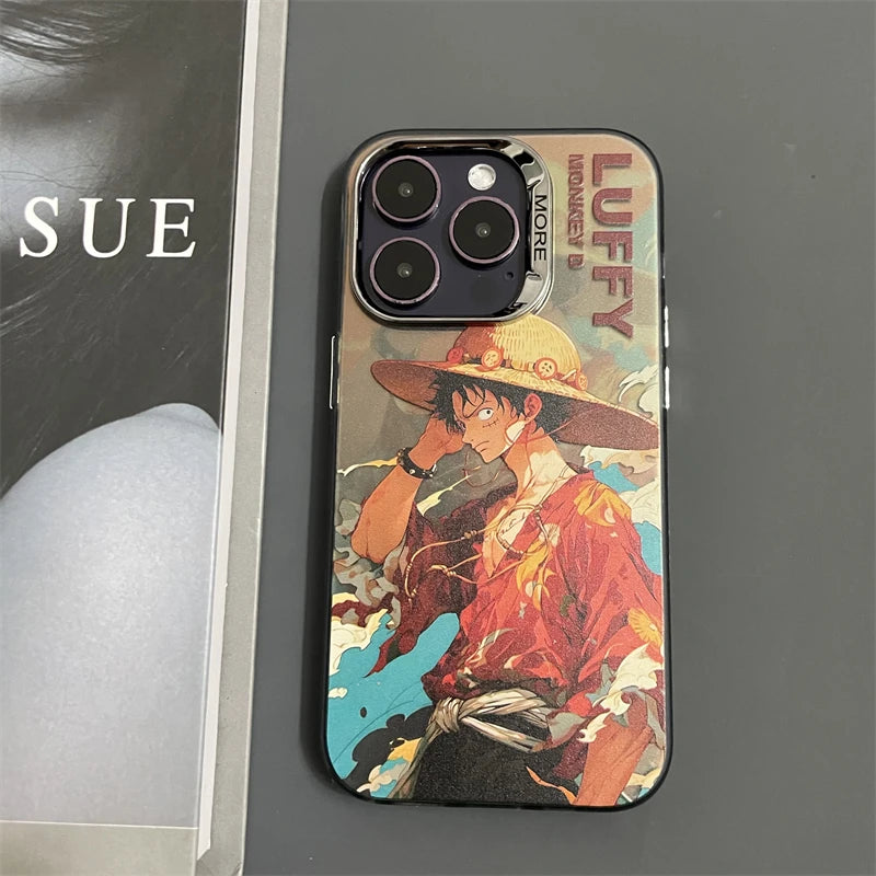 Funda anime one piece para iPhone, 15, 14, 13, 12, 11 Pro Max Plus - La zona Apple