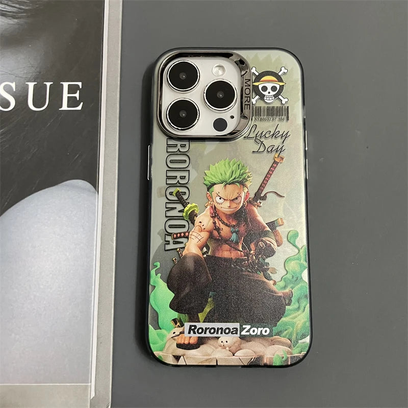 Funda anime one piece para iPhone, 15, 14, 13, 12, 11 Pro Max Plus - La zona Apple