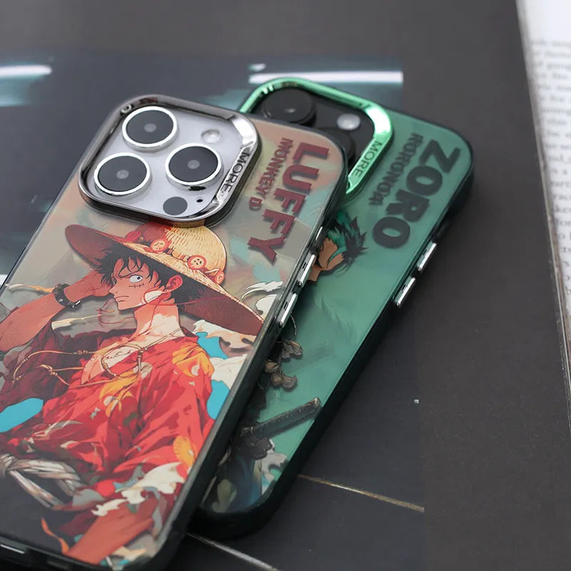 Funda anime one piece para iPhone, 15, 14, 13, 12, 11 Pro Max Plus - La zona Apple