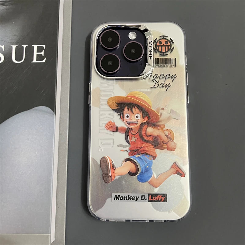Funda anime one piece para iPhone, 15, 14, 13, 12, 11 Pro Max Plus - La zona Apple