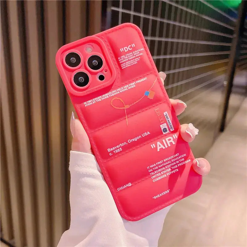 Funda de zapatos de calle para iphone, carcasa de tela para teléfono, 7, 8 Plus, X, XS, 13, 12, 11, 14, 15 Pro Max - La zona Apple