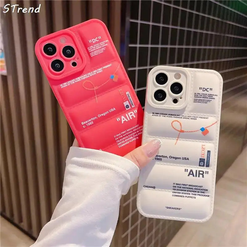 Funda de zapatos de calle para iphone, carcasa de tela para teléfono, 7, 8 Plus, X, XS, 13, 12, 11, 14, 15 Pro Max - La zona Apple