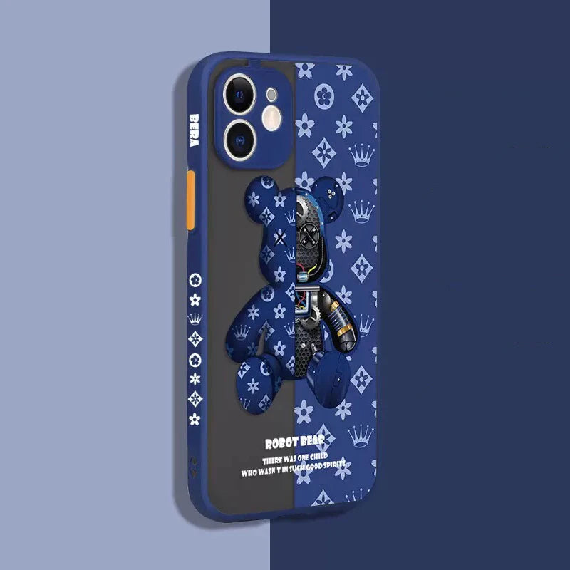 Funda a prueba de golpes para teléfono móvil, carcasa protectora de lente para Iphone 14, 13, 12 Mini, 11 Pro Max, Xs Max, Xr, X, 7, 8, 14 Plus - La zona Apple